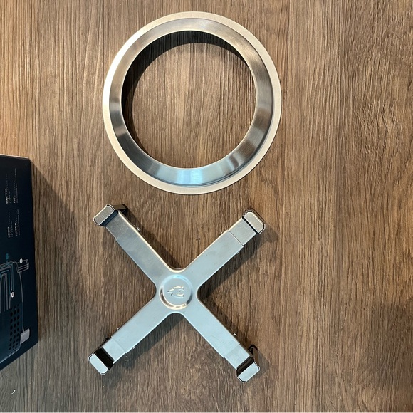 Blue and Silver Portable Firepit - Picture 6 of 10